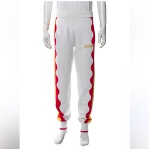 Casablanca Men’s Squiggle Side Stripe Track Sweatpants